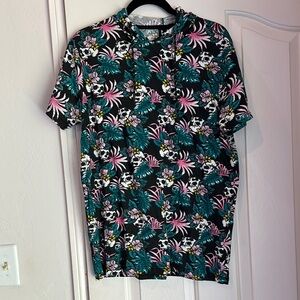WXYZ Floral Print Men's Shirt